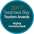 2017 Swansea Bay Tourism Awards : Highly Commended 